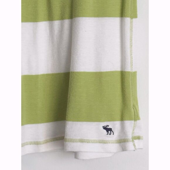 Abercrombie & Fitch Y2K Long Striped Tank Top M 90s 2000s Layering Soft Girl - Picture 6 of 9